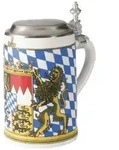 Seltmann Weiden Bierkrug, Mehrfarbig, Keramik, Rund, Essen & Trinken, Gl&auml;ser,