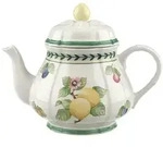 Villeroy & Boch Teekanne, Mehrfarbig, Keramik, Kaffee & Tee, Kannen, Teekannen