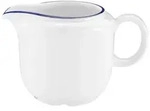 Seltmann Weiden Milchk&auml;nnchen, Wei&szlig;, Blau, Keramik, Rund, Kaffee & Tee, Kannen,