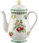Villeroy & Boch Kaffeekanne, Mehrfarbig, Keramik, Rund, Kaffee & Tee, Kannen,