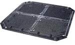 Garantia Bodengitter, Schwarz, Kunststoff, 80x1x80 cm, Gartenzubeh&ouml;r,...