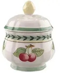 Villeroy & Boch Zuckerdose, Mehrfarbig, Keramik, Rund, 11.3 cm, Kaffee & Tee,