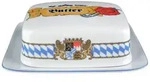 Seltmann Weiden Butterdose, Mehrfarbig, Keramik, 14x6.2x17.5 cm, K&uuml;chenzubeh&ouml;r,