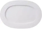 Villeroy & Boch Servierplatte, Wei&szlig;, Keramik, Oval, 24x1.7x35 cm, Tischkultur &