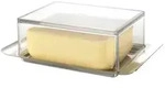Gefu Butterdose Butelo, Transparent, Metall, Kunststoff, 11x6x16.7 cm,