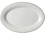 Ritzenhoff Breker Servierplatte Isabella, Beige, Keramik, Ornament, oval, 32x21 cm,