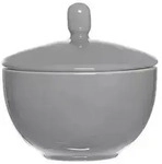 Ritzenhoff Breker Zuckerdose, Grau, Keramik, 7 cm, Kaffee & Tee, Zuckerdosen