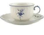 Villeroy & Boch Teetasse, Wei&szlig;, Blau, Keramik, Rund, Kaffee & Tee, Tassen, Teetassen