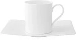 Villeroy & Boch Kaffeetasse, Wei&szlig;, Keramik, 0.17 L, Rund, 14x9.7x17 cm, Kaffee &