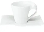 Villeroy & Boch Espressotasse, Wei&szlig;, Keramik, 0.08 L, 11.5x8.8x14 cm, Kaffee & Tee,