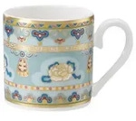 Villeroy & Boch Espressotasse, Mehrfarbig, Keramik, Rund, Kaffee & Tee, Tassen,