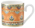 Villeroy & Boch Espressotasse, Mehrfarbig, Keramik, Rund, Kaffee & Tee, Tassen,