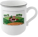 Villeroy & Boch Kaffeebecher, Mehrfarbig, Keramik, Rund, Kaffee & Tee, Tassen,