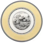 Villeroy & Boch Platzteller, Mehrfarbig, Keramik, Essen & Trinken, Geschirr, Teller,