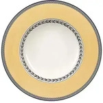 Villeroy & Boch Suppenteller, Wei&szlig;, Grau, Gelb, Keramik, Essen & Trinken, Geschirr,