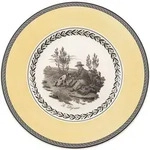 Villeroy & Boch Fr&uuml;hst&uuml;cksteller, Wei&szlig;, Grau, Gelb, Keramik, Essen & Trinken,