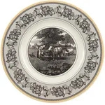 Villeroy & Boch Fr&uuml;hst&uuml;cksteller, Wei&szlig;, Grau, Gelb, Keramik, Essen & Trinken,