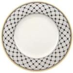 Villeroy & Boch Speiseteller, Wei&szlig;, Grau, Gelb, Keramik, Essen & Trinken, Geschirr,