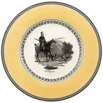 Villeroy & Boch Speiseteller, Wei&szlig;, Grau, Gelb, Keramik, Essen & Trinken, Geschirr,