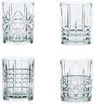Nachtmann Whisky-Gl&auml;serset Highland, Glas, 4-teilig, 345 ml, Made in Germany, Essen