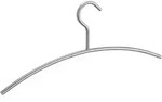 Zack Kleiderb&uuml;gel, Edelstahl, Metall, 43 cm, Garderobe, Kleiderb&uuml;gel