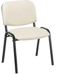 CLP Besucherstuhl, Creme, Metall, 53x83x53 cm, Arbeitszimmer, Besucherst&uuml;hle
