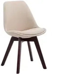 CLP Stuhl, Creme, Holz, 48x84x55 cm, Esszimmer, St&uuml;hle, Esszimmerst&uuml;hle,