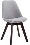 CLP Stuhl, Grau, Holz, 48x84x55 cm, Esszimmer, St&uuml;hle, Esszimmerst&uuml;hle,