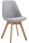 CLP Stuhl, Grau, Holz, 48x84x55 cm, Esszimmer, St&uuml;hle, Esszimmerst&uuml;hle,