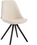 CLP Stuhl, Creme, Holz, 48x84x56 cm, Esszimmer, St&uuml;hle, Esszimmerst&uuml;hle,