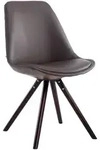 CLP Stuhl, Braun, Holz, 48x84x56 cm, Esszimmer, St&uuml;hle, Esszimmerst&uuml;hle,