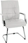 CLP Schwingstuhl, Wei&szlig;, Metall, 58x100x66 cm, Esszimmer, St&uuml;hle, Esszimmerst&uuml;hle,