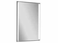 Mid.you Badezimmerspiegel, Alu, Glas, Holzwerkstoff, rechteckig, F, 42x67x4 cm,