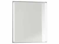Mid.you Badezimmerspiegel, Alu, Glas, Holzwerkstoff, rechteckig, F, 60x67x4 cm,