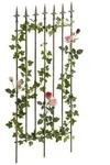CLP Rankgitter, Bronze, Metall, 50x100x0.7 cm, Gartenzubeh&ouml;r, Gartendeko