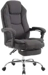 CLP Chefsessel, Dunkelgrau, Metall, 67x114x64 cm, Arbeitszimmer, B&uuml;rost&uuml;hle,