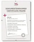 walther design Bilderrahmen, Transparent, Glas, 21x29.7x1 cm, Bilder und Zubeh&ouml;r,
