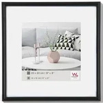walther design Bilderrahmen, Schwarz, Kunststoff, 21.3x21.3x1.9 cm, Bilder und