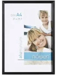 Nielsen Bilderrahmen, Schwarz, Metall, rechteckig, 21x29.7 cm, Bilder und...