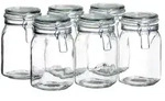 M&auml;ser Einmachglas-Set, Glas, lebensmittelecht, B&uuml;gelverschluss, luftdichter