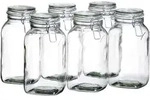 M&auml;ser Einmachglas-Set, Glas, lebensmittelecht, B&uuml;gelverschluss, luftdichter