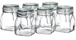 M&auml;ser Einmachglas-Set, Glas, lebensmittelecht, B&uuml;gelverschluss, luftdichter