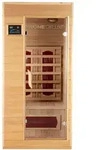 Home Deluxe Infrarotkabine, Braun, Holz, 90x190x90 cm, Freizeit, Wellness,