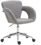 CLP Drehstuhl, Grau, Metall, 62x81x56 cm, Arbeitszimmer, B&uuml;rost&uuml;hle,...