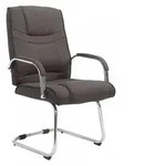 CLP Schwingstuhl, Dunkelgrau, Metall, 60x104x67 cm, Esszimmer, St&uuml;hle,
