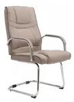 CLP Schwingstuhl, Taupe, Metall, 60x104x67 cm, Esszimmer, St&uuml;hle, Esszimmerst&uuml;hle,