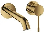 Grohe Waschtischarmaturen, Gold, Metall, 11x6.5x18.3 cm, Badezimmer, Waschbecken &