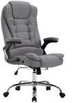 CLP Chefsessel, Grau, Metall, 69.5x113x78 cm, Arbeitszimmer, B&uuml;rost&uuml;hle, Chefsessel