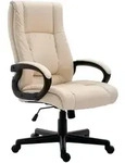 CLP Chefsessel, Creme, Kunststoff, 66x106x70 cm, Arbeitszimmer, B&uuml;rost&uuml;hle,