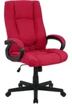 CLP Drehstuhl, Rot, Kunststoff, 66x106x70 cm, Arbeitszimmer, B&uuml;rost&uuml;hle,